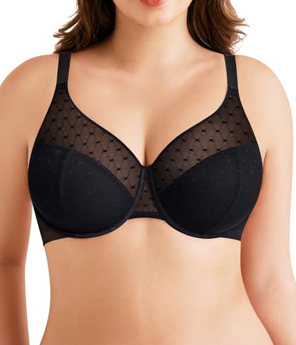 Minimizer Bras for Women Full Coverage Plus Size Bras with Underwire Support for Large Breasts