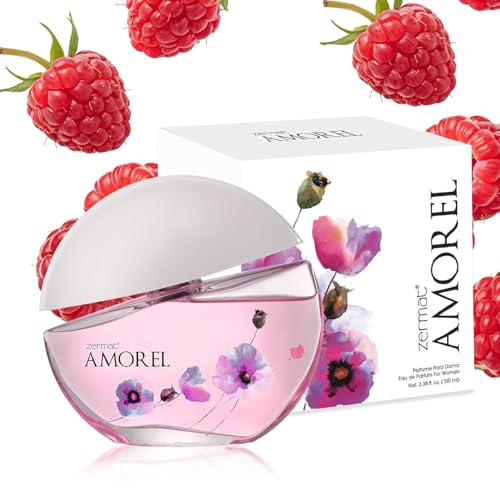Opiniones de Perfume Amor Amor Liverpool los preferidos por los clientes. 39 Amorel Perfume para Mujer Eau de Parfum con Deliciosas Notas de Frambuesa, Azahar y Vainilla 100ml