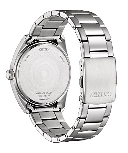 CITIZEN Analog Blue Dial Men's Watch-BI5110-54M Stainless Steel, Silver Strap - Image 2