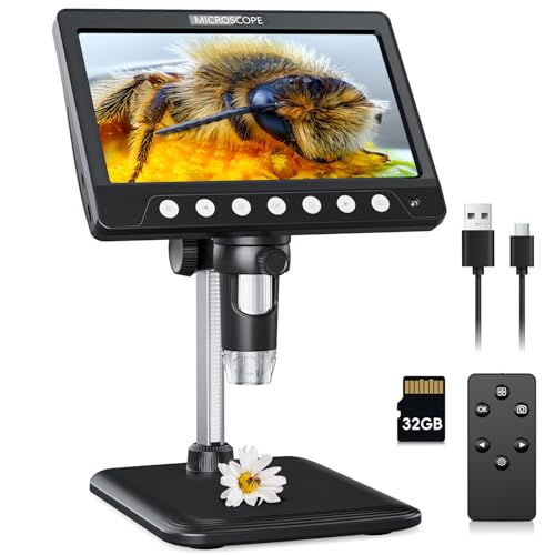 7" digital microscope with 1200x magnification