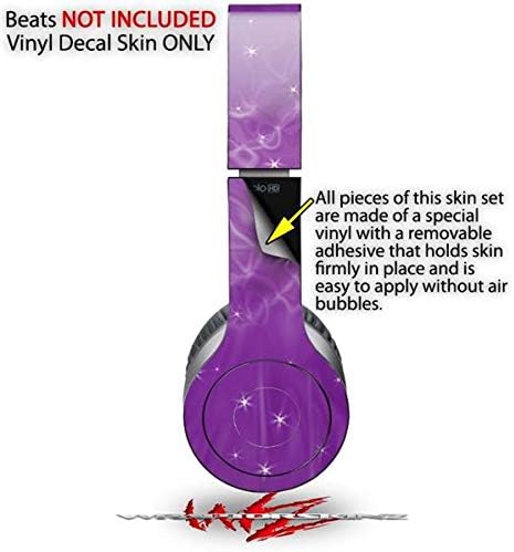 Skin Decal Wrap Works with Original Beats Solo HD Headphones Stardust Purple Skin Only (Headphones NOT Included)