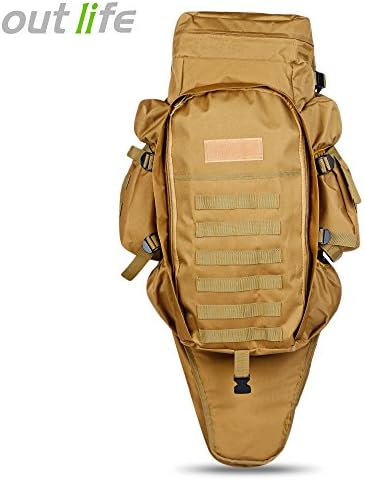 60L USMC Army Military Tactical Backpack Outdoor Hiking Hunting Camping Rifle Backpack Bag Climbing Bags Travel Rucksack