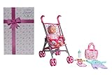 DREAM COLLECTION 12' Baby Doll Care Gift Set with Stroller