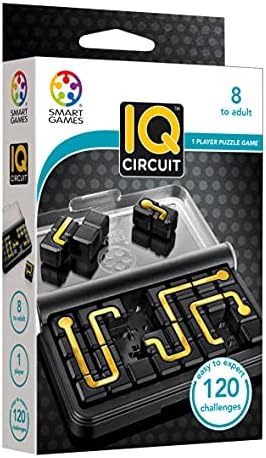 Bild von Smart Games - IQ Circuit | Puzzle für Kinder und Erwachsene | Brettspiele für Kinder 8 Jahre oder mehr | inkl. 120 Herausforderungen | Kinderspiele | Brettspiele
