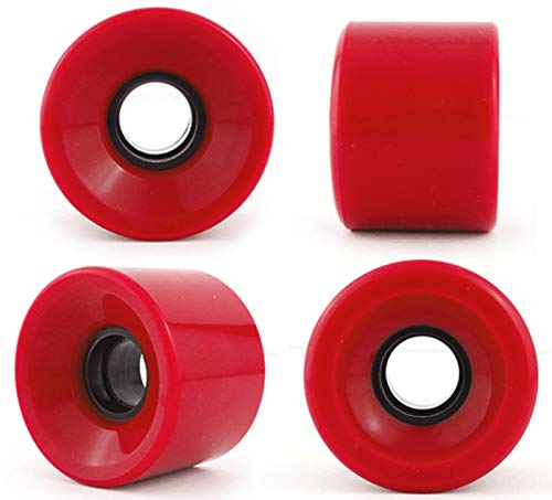 Image of VJ Skateboard Truck and Wheel, 5.0 Skateboard Trucks w /Skateboard Crusier Wheel 60mm, Skateboard Bearings, Skateboard Screws, Skateboard Riser Pads