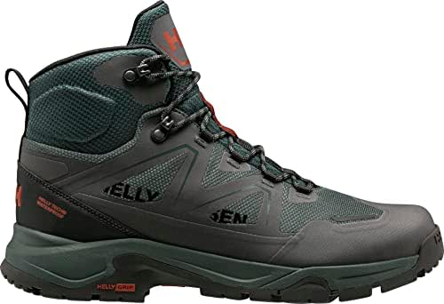Helly-Hansen Men's Cascade Mid HT Waterproof Breathable Lightweight Hiking Sneaker Boot, 495 Darkest Spruce/Black, 13.5 | Image 6