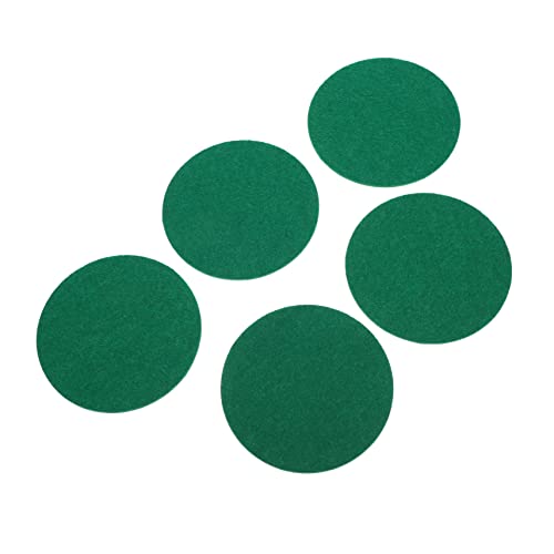 SUPVOX Replacement Parts Air Hockey 10pcs Hockey Table Velvet Polyester Fiber