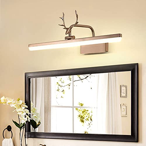 Luces para espejo de baño de 71cm ajustables con iluminación retro 7