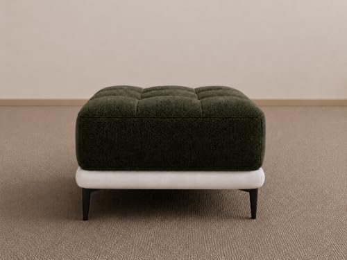 Image of Solid Wood Standard Ottoman Bench Stool | Pre-Assembled | Suitable for Living Room, Bedroom, Lounge & Office