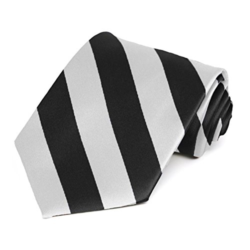 Image of tiemart Men's Striped Tie Standard Length