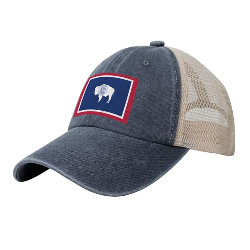 Gorra Trucker de Malla Wyoming State Flag miniatura 1