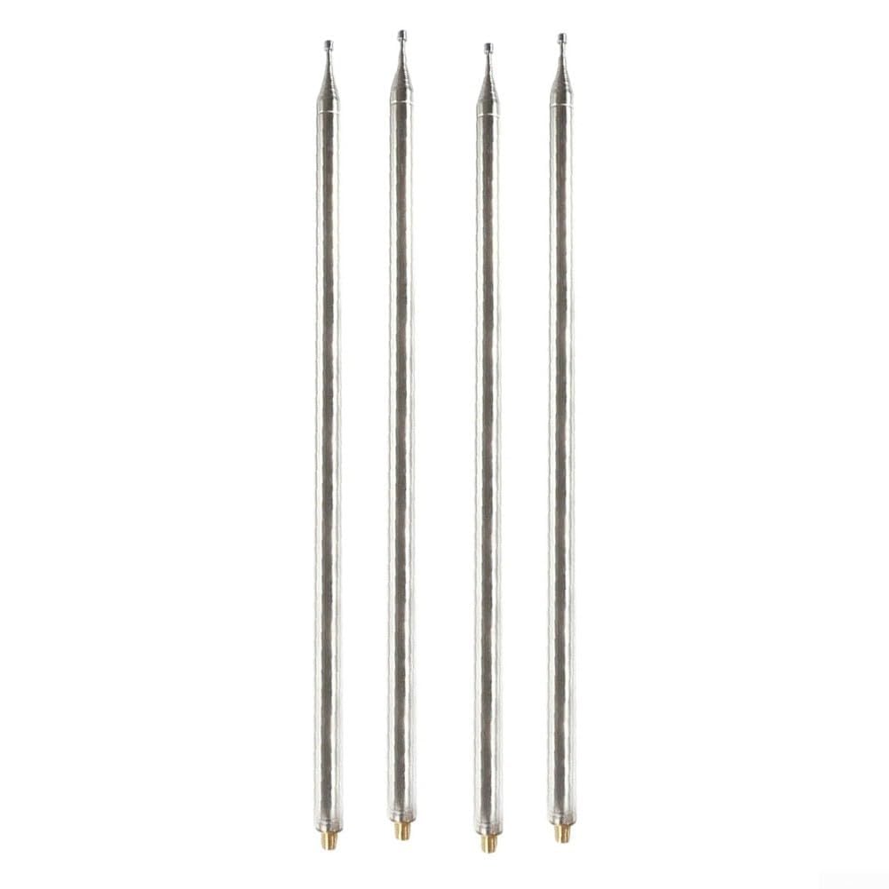 4 antenne telescopiche da 5,6 m, 14 sezioni, estensibile, radio a onde corte, con filettatura M10, per fai da te per antenna GP amatoriale wireless