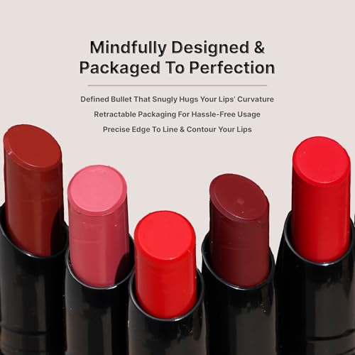 Image of Swiss Beauty Select Here To Stay Lip Crayon | Velvety-Matte Finish | 12-Hour Stay | Enriched With Vitamin E | Retractable Packaging | Smooth Glide | 12 Gorgeous Shades | 2.5g, Shade- 2. Mauve Macaron