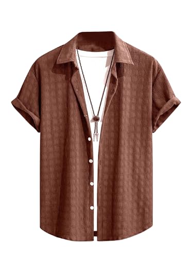 Image of Lymio Men Polyester Loose Casual Shirt || Stylish (Insta)