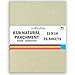 25 Natural Parchment 65lb Cover Paper Sheets 11 X 14 Inches Cardstock Weight Colored Sheets 11" X 14" (11X14 Inches) Scrapbook|Picture-Frame Size - Printable Old Parchment Semblance