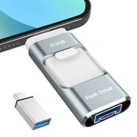 USBメモリ 256GB 高速 バックアップ　4in1 データ保存 Amazon.co.jp: 【専用アプリ不要】4in1 Phone対応 USBメモリ