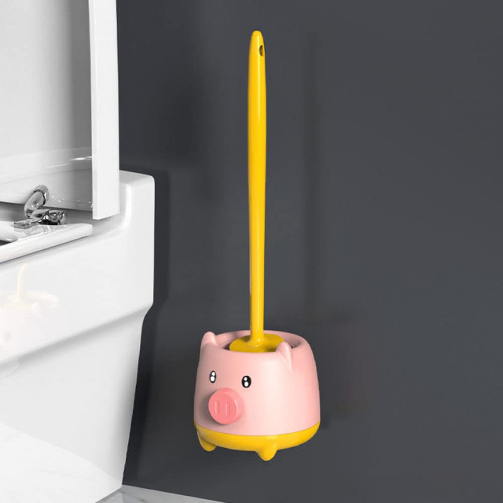 Brosse de toilette salle de bain suspendue pour un intérieur moderne et propre