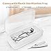 High Temperature Metal Tool Cleaning Box, 2L Dry Heat Cabinet Beauty Hair Nail Metal Tool Cleaning for Manicure Pedicure Barber, with 0-60 Min Timer & 50-220℃ Temp Settings, Plastic Sterilization Tray