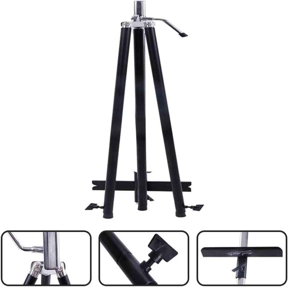Staffelei Für Anfänger, Leichte Staffelei Aus Aluminium, Verstellbare Höhe Und Neigungswinkel, Leinwandkunst Bis Zu 109 cm,