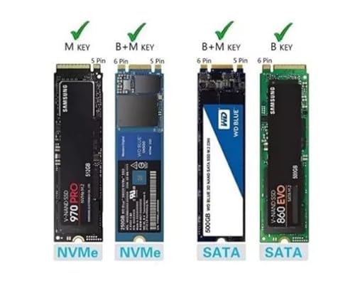 Case Ssd M.2 Nvme E Sata Para Usb 3.1 E Type-c