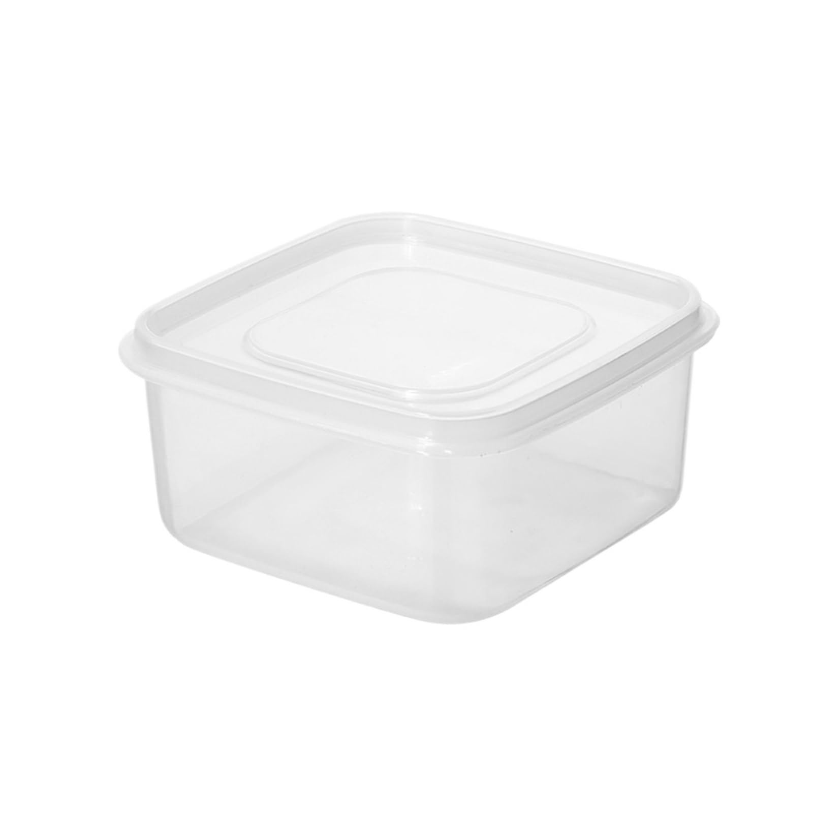 Box With Lid Sealed Trasparent Crisper Stackable Food Containers