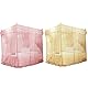 4 Ecken Pfosten Betthimmel Bettvorhang Moskitonetz für Mädchen & Erwachsene, Luxuriöse Prinzessin Schlafzimmer Dekorationszubehör, 3 Seitenöffnung(120 * 200 * 200-Beige)