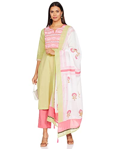 Image of Rain & Rainbow Women's Cotton Salwar Suit Set