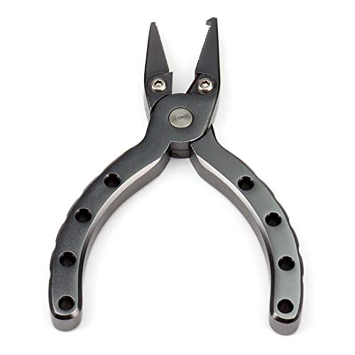 Alicate de pesca, Andoer Mini alicate de pesca portátil removedor de anzol Alicate de pesca tesoura