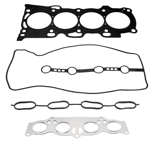 Image of KAX Engine Cylinder Head Gasket Set Compatible with Toyota Camry 2002-2006, RAV4 2001-2005 2.0L, Scion tC 2005-2006, Highlander 2001-2007, Solara 2002-2006 2.4L, Head Gasket Kit, OE# HS26232PT ES71183