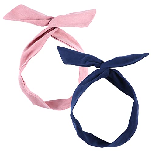 fascia per capelli vintage con fiocco, cerchietto donna