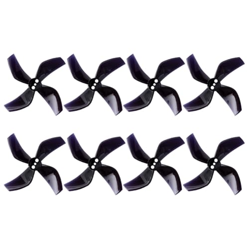 Cvoepobey Hélice de 4 Palas D51 2020 de 8 Piezas, 2 X 2 X 4, 2 Pulgadas, 1,5 mm, para RC FPV Racing Freestyle OddityRC Tinywhoop Drone A Cvoepobey Hélice de 4 Palas D51 2020 de 8 Piezas, 2 X 2 X 4, 2 Pulgadas, 1,5 mm, para RC FPV Racing Freestyle OddityRC Tinywhoop Drone A