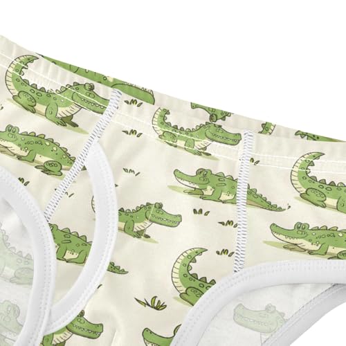 Cute Little Crocodile Boys' Underwear 100% Cotton Boys' Briefs Soft Toddler Underwear4