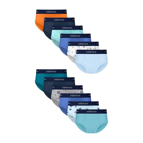 Image of Hanes boys Underwear Boxer Briefs Pack, 8-pack, Cotton-stretch Dyed Boys' Underwear, Moisture-wicking