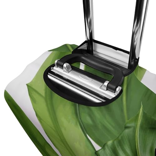 Travel Luggage Protector Cover Fresh Banana Leaves Suitcase Covers for Luggage 54x72 inch4