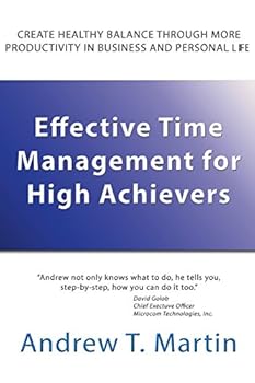 Paperback Effective Time Management for High Achievers Book