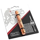 KOM Cycling Tubeless Tire Repair Kit for Bikes – 8 Colors! Fixes Mountain Bike and Road Bicycle...