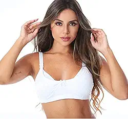 Sutiã Amamentação Básico Gestante Em Microfibra Sem Bojo