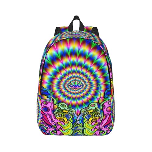 Sac à dos ordinateur infirmière EdWal mandala coloré pour femme