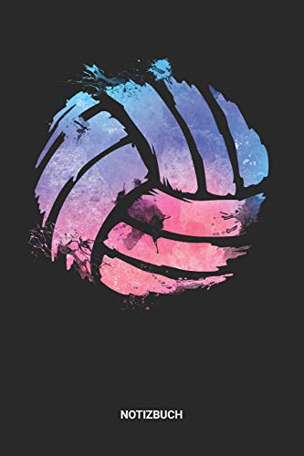 Preisvergleich Produktbild Notizbuch: A5 Notizheft mit punktierten Linien für Volleyball Freunde. Ideales Beachvolley Volley Spielfeld Journal oder Notizbuch. Perfektes Tagebuch ... Volleyballer. Geschenkidee für Männer &Frauen