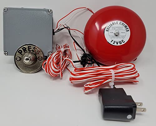 Wired Warehouse Doorbell Kit with Timed Output Wired Warehouse Doorbell Kit with Timed Output