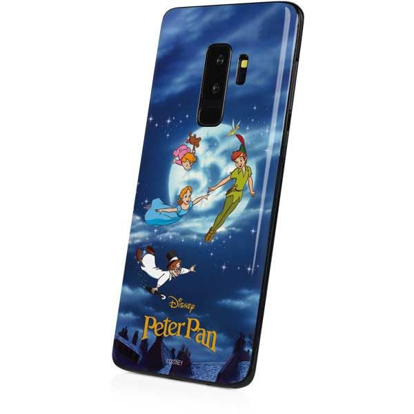 Skinit Decal Phone Skin Compatible with Galaxy S9 Plus - Officially Licensed Disney Peter Pan Wendy and The Boys to Neverland Design2