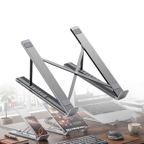 Sakerplus 8-in-1 Laptop Dock Stand on Amazon