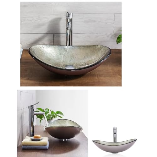 Lavabo de salle de bain simple pour vasque de comptoir