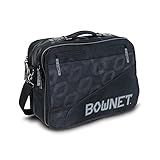 Bownet Sports Equipment Coach's Briefcase - 13' Laptop Interior Compartment with Carry-On Handle and...