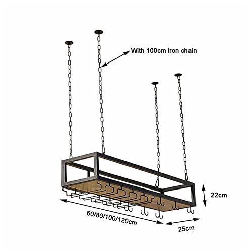 Support de verre à vin à l'envers avec garde-corps anti-chute - 5
