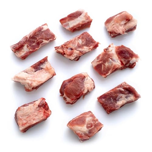Casa Ortega- Costillas de cerdo troceadas 500 g - Sabor delicioso para asar o guisar