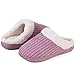 IceUnicorn Hausschuhe Damen Winter Hausschuhe Herren Wärme Memory Foam Home Plüsch rutschfeste Drinnen und Draußen Slipper(Pink, 36/37EU)