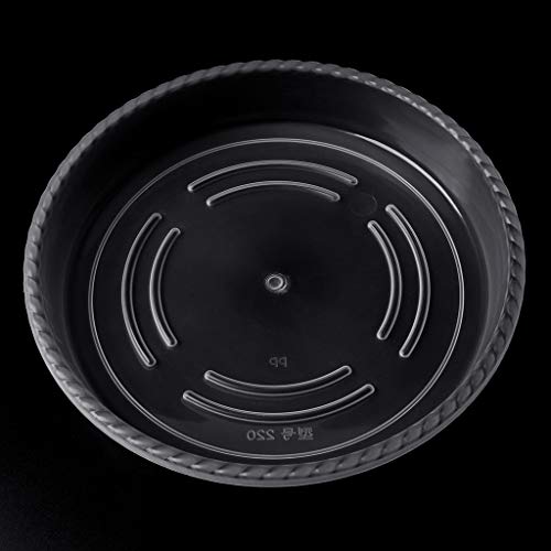 jiheousty en Plastique Jardin Pot de Fleur Plantes soucoupes Base de bac à Eau intérieur Accessoire extérieur Cover