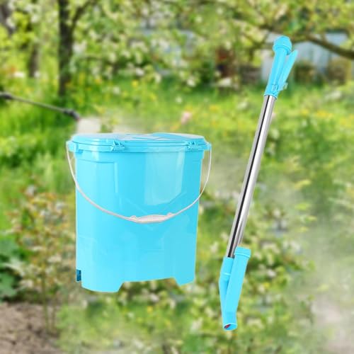 Fertilizadora manual con mochila 25L capacidad miniatura 4