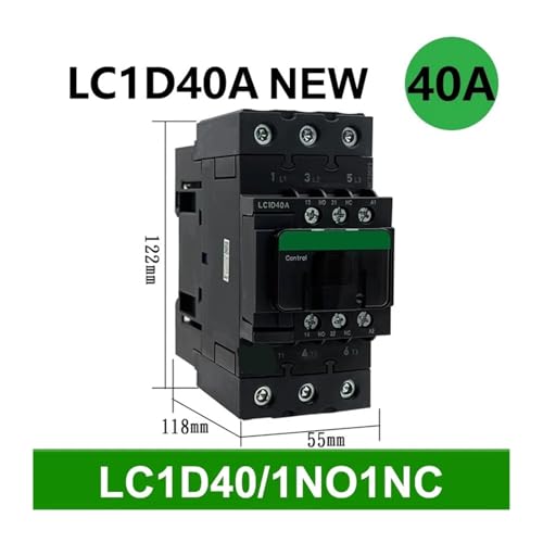 Contacteur CA de commande de moteur électrique série LC1D40A 48V - 3